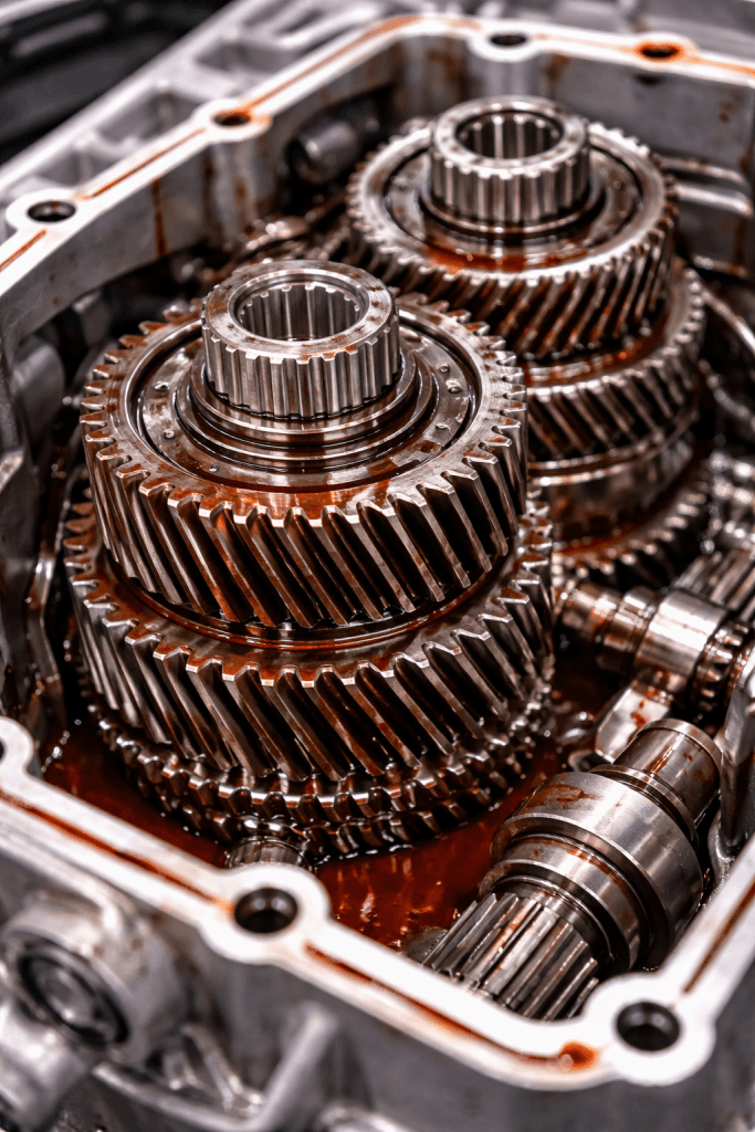 Intricate components of an automatic transmission (1)